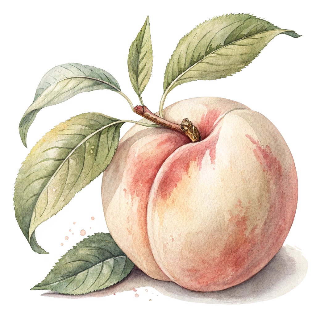 white peach
