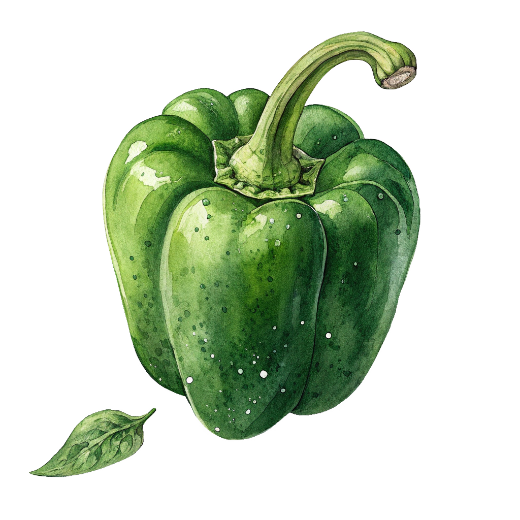 green bell pepper